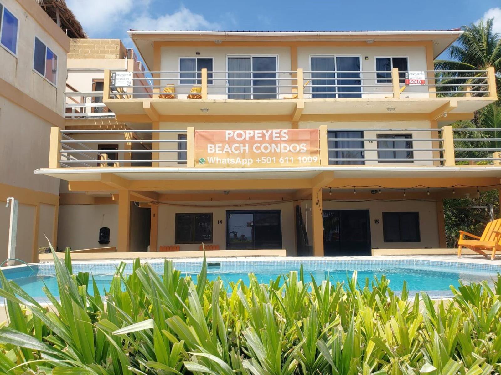 Beach Club Budget Rooms At Popeyes Caye Caulker Exteriér fotografie